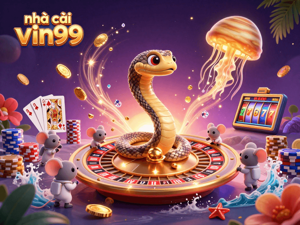 Experience thrilling bets at nhà cái vin99 with unique cosmic casino elements.