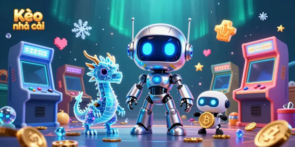 Engage with Kèo nhà cái's vibrant casino world, featuring unique characters and dynamic gaming elements.