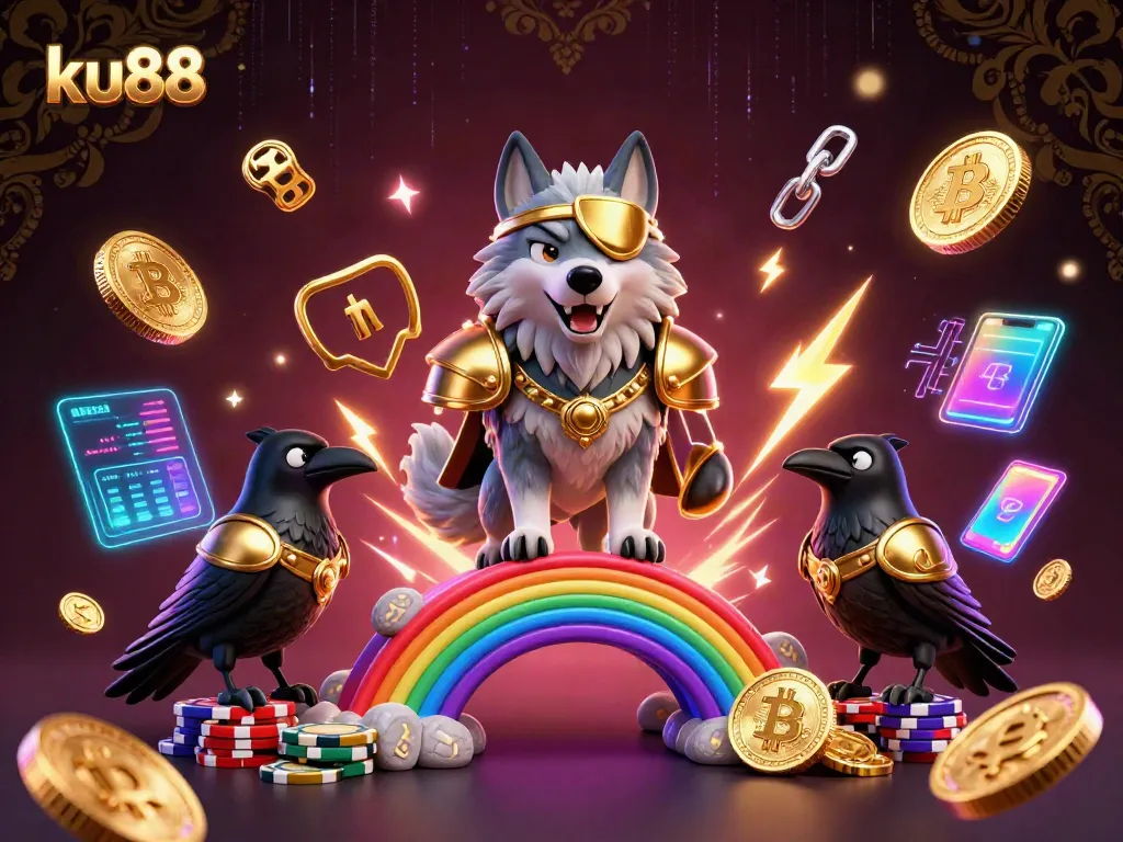 Experience thrilling gaming at ku88 with dynamic casino elements and Norse mythology characters.